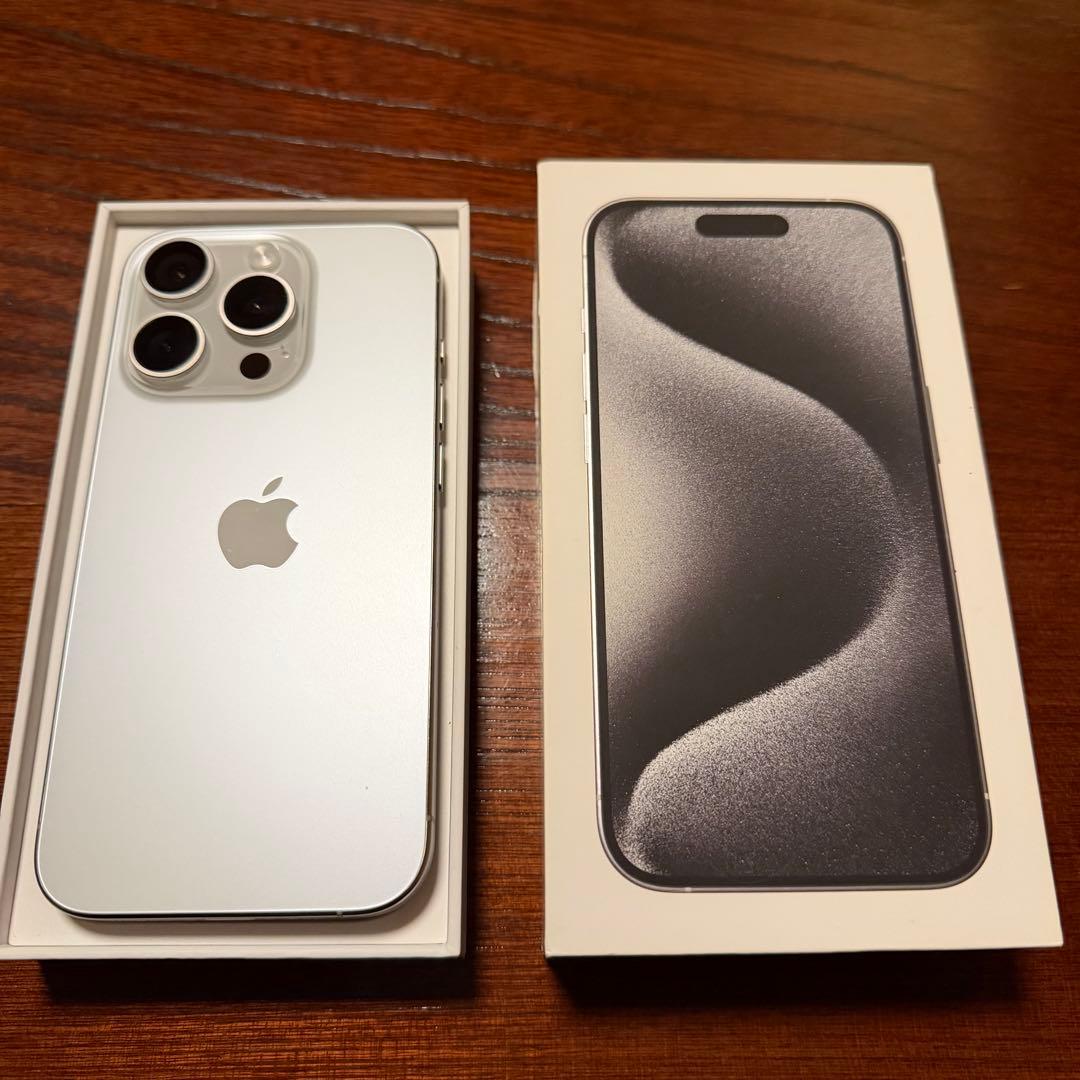 Apple iPhone 15Pro 128GB SIMフリー ホワイト