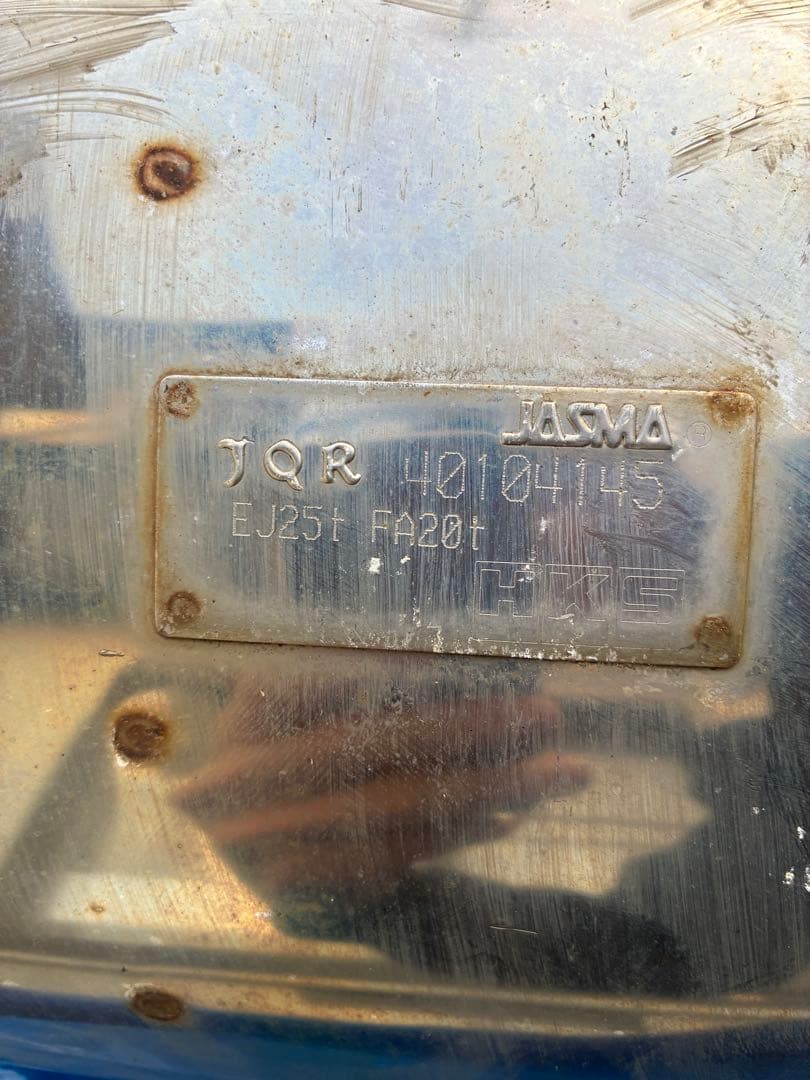 レガシィbr HKSリーガマックスプレミアムマフラー