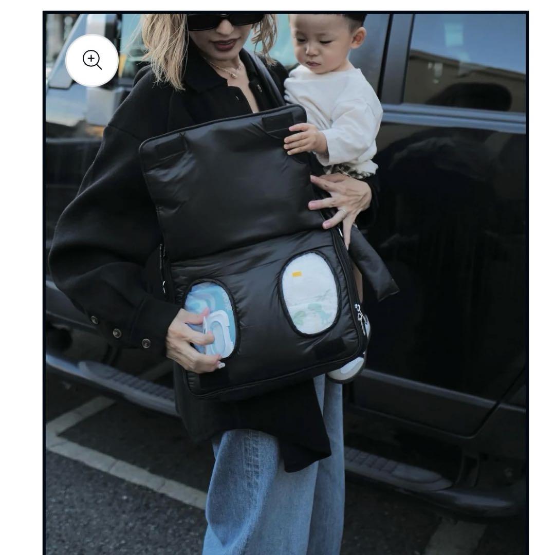 値下げ 新品未使用 calin カラン マザーズバッグ ブラック