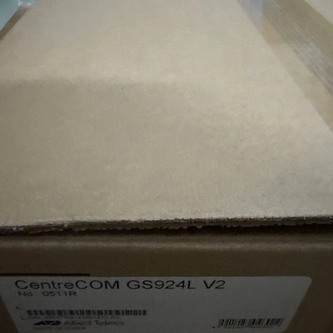 24ポートギガスイッチ　CENTRECOM GS924L V2 アライドテレシス