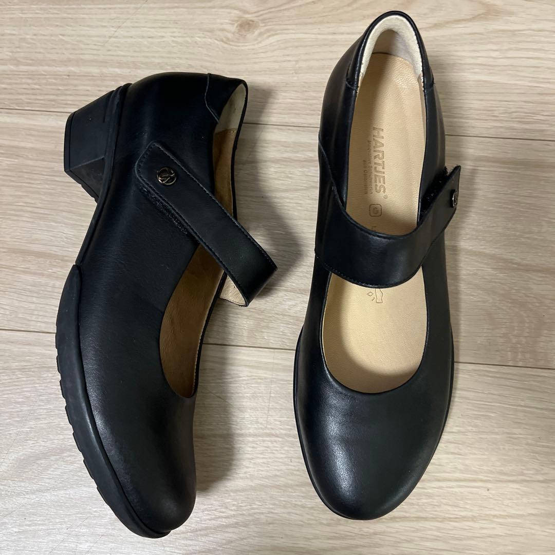 新品未使用！HARTJES ハーティエス 本革ストラップコンフォートパンプス24