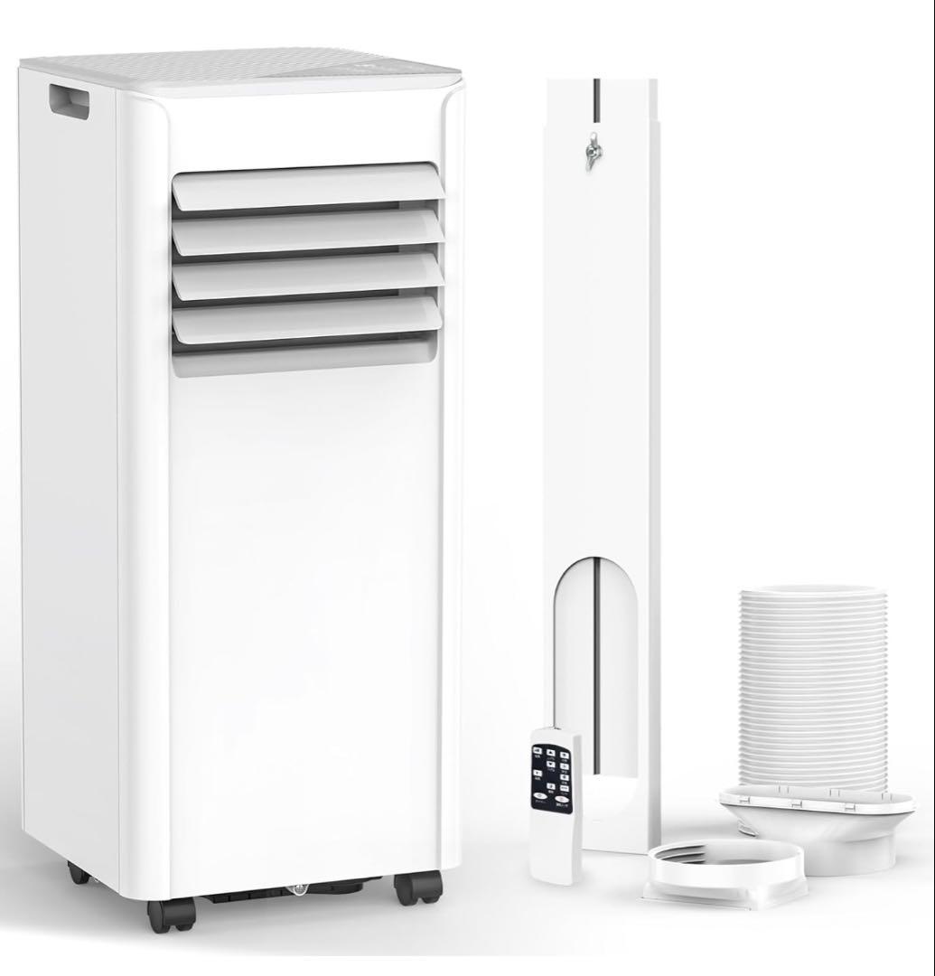 【新品】COWSAR スポットクーラー窓用エアコン J0A4216F-7K-CS