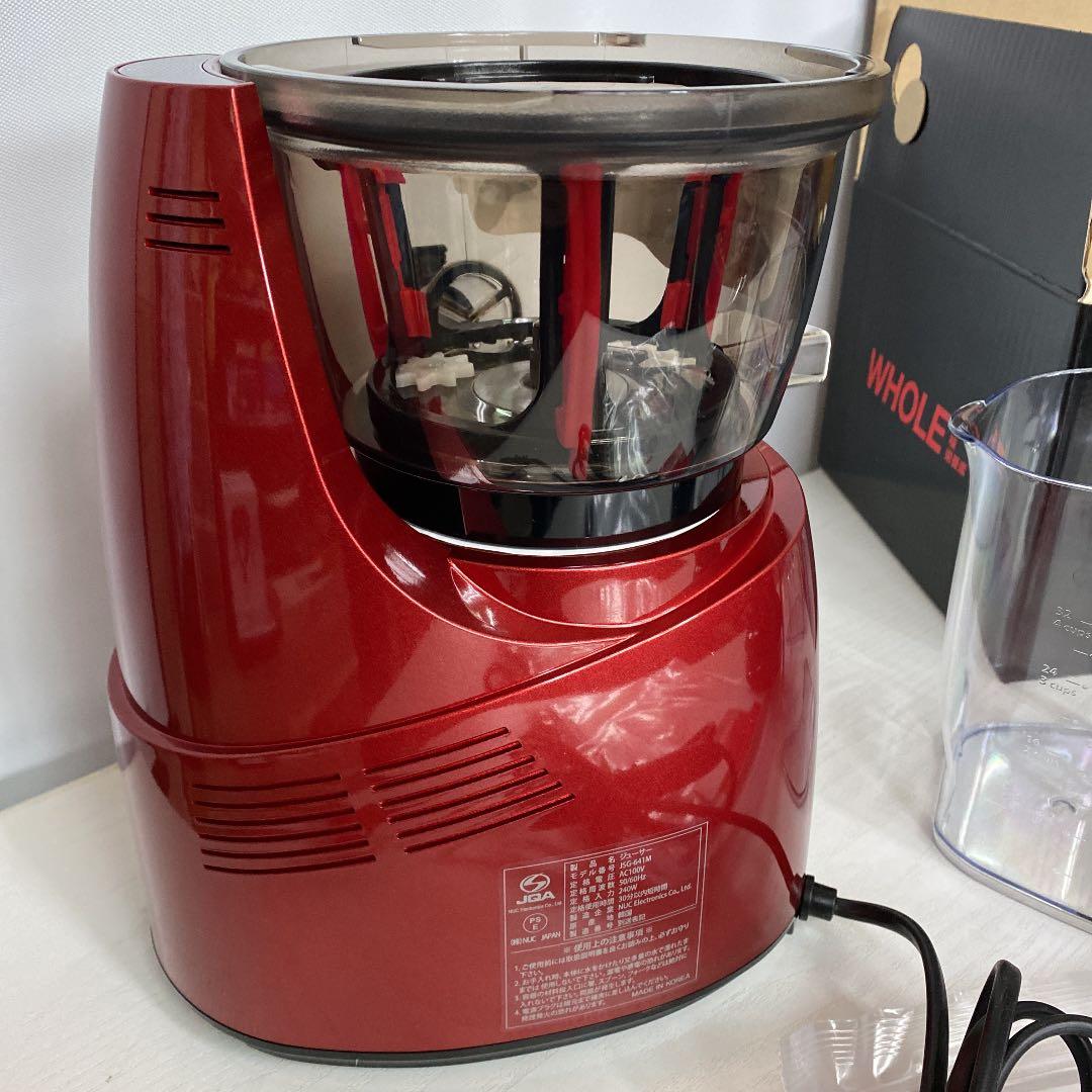 KUVINGS ホールスロージューサー JSG-641M レッド