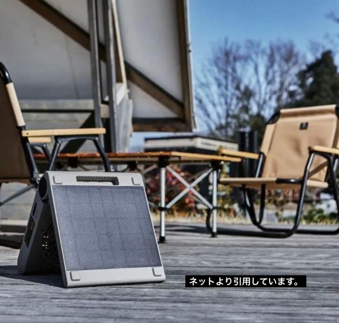 APIX SOTOMO ソーラーパワーファン　colorグレイッシュ【新品】