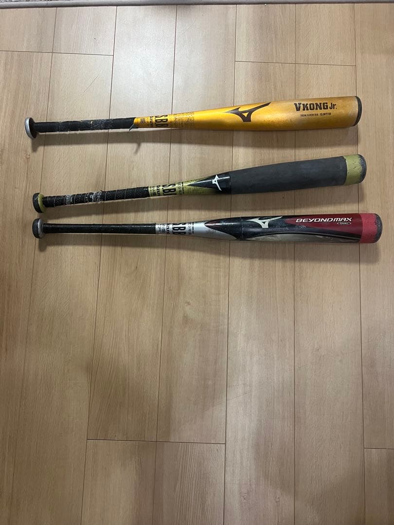 え*こ様 激安少年軟式用バット3本セット