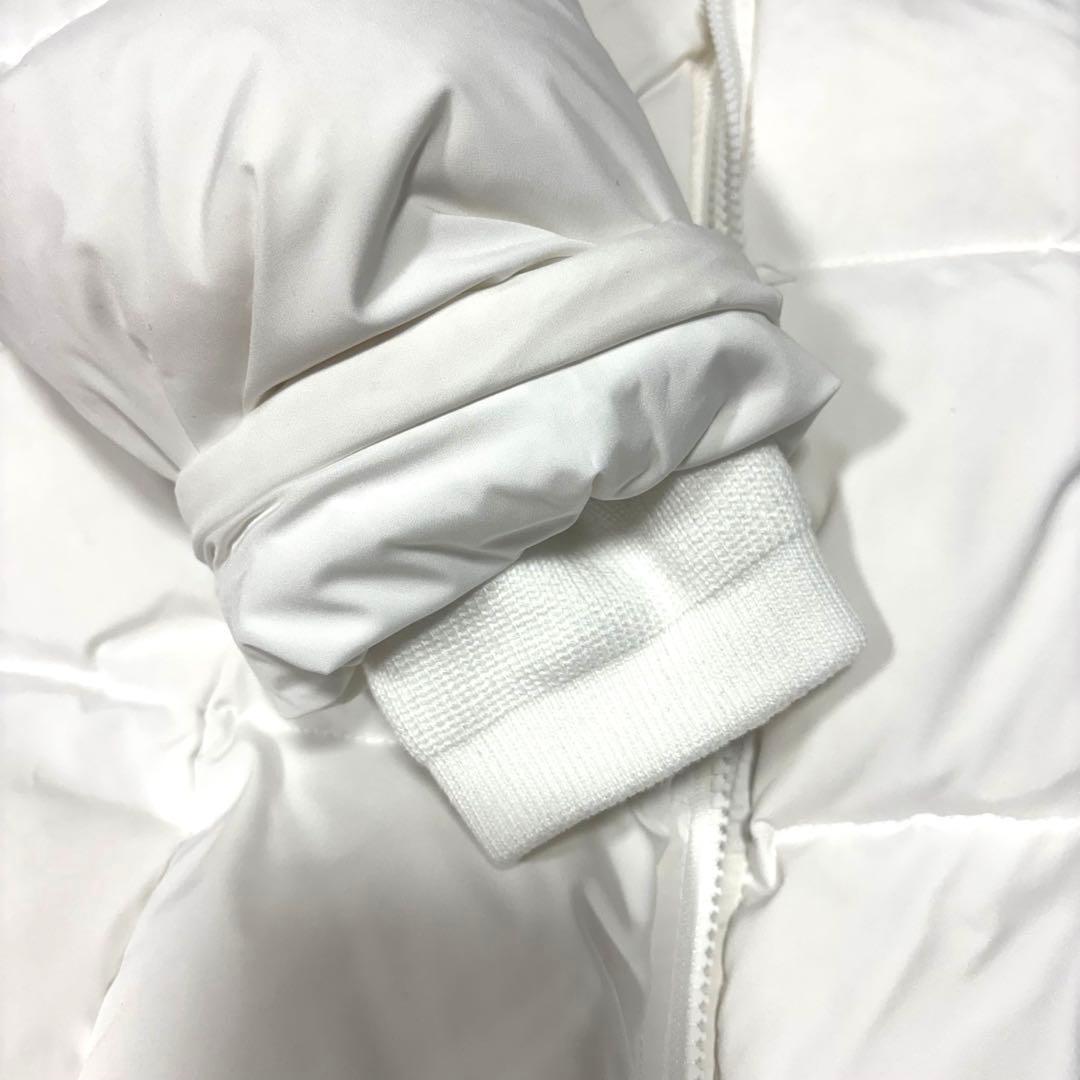 着用1回のみ　美品GYDA ジェイダ　フード付きロングダウンジャケット ホワイト