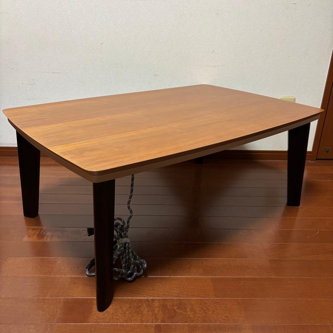 東谷　木製ブラウン長方形こたつ　Pinon ピノン