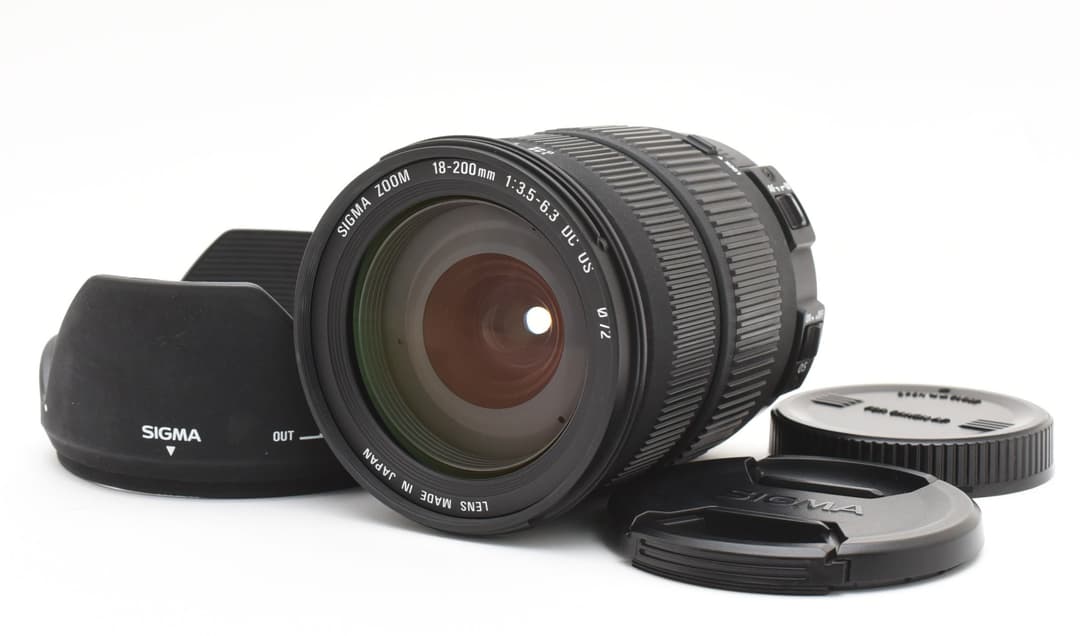 美品 Canon Sigma 18-200mm DC OS キャノン #8333