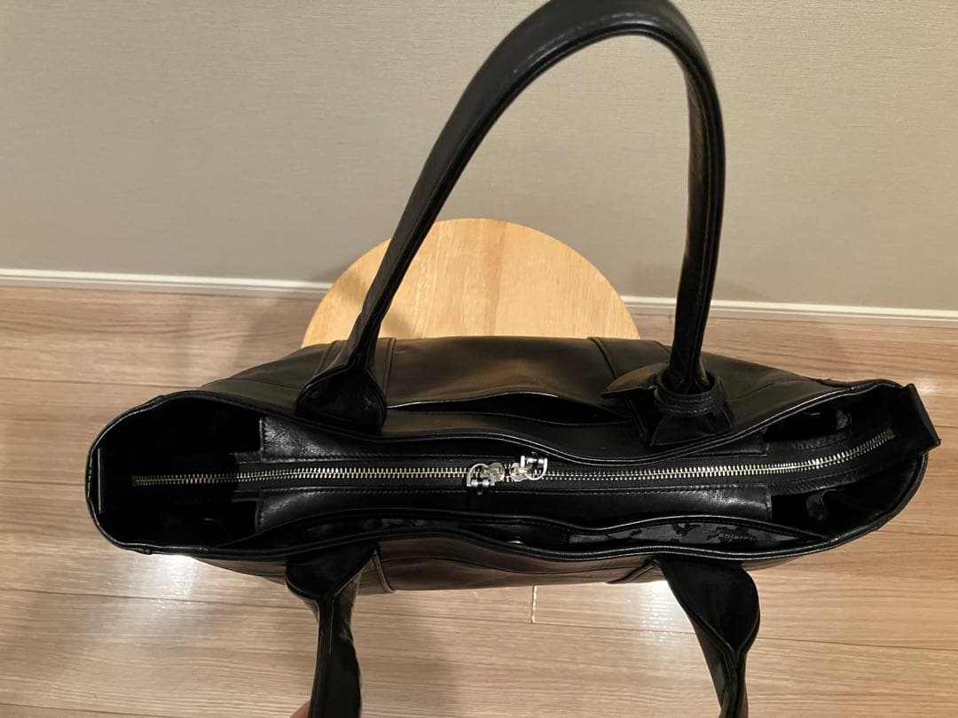 【値下】aniary　アニアリ　レザー　トートバッグ　A4可　ブラック　ビジネス