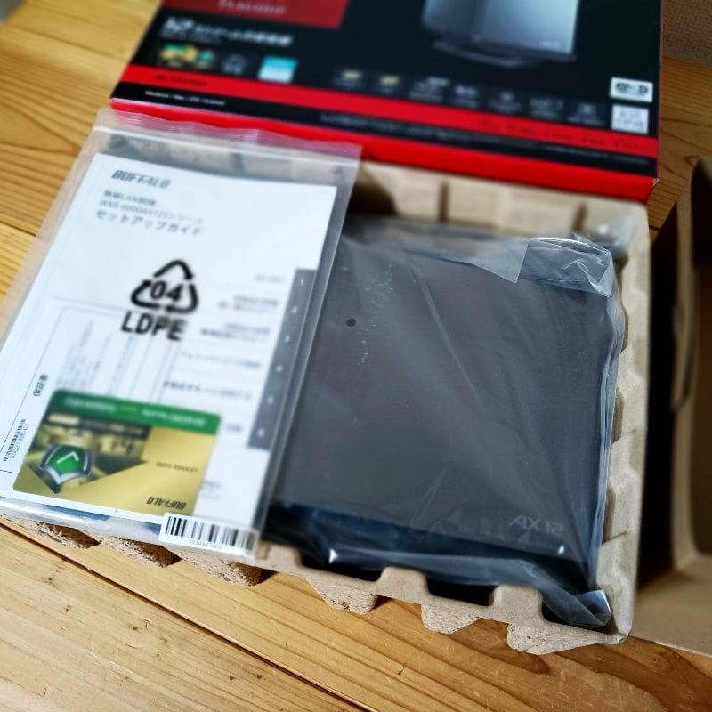 BUFFALO WXR-6000AX12S 無線LANルーター Wi-Fi6