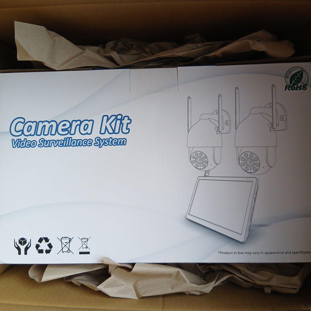 最安値★防犯カメラ ワイヤレス モニター付き 2台セット ★新品未使用