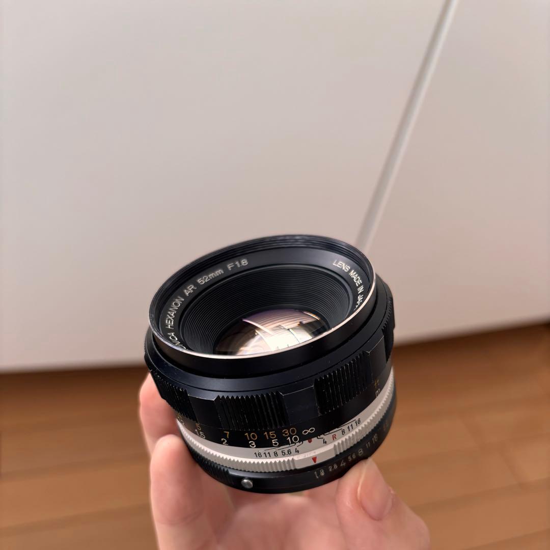 【中古・良品】KONICA HEXANON 52mm f1.8 ARマウント