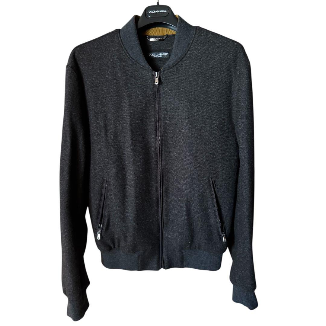 DOLCE & GABBANA ヴァージンウール ボンバージャケット L 正規品