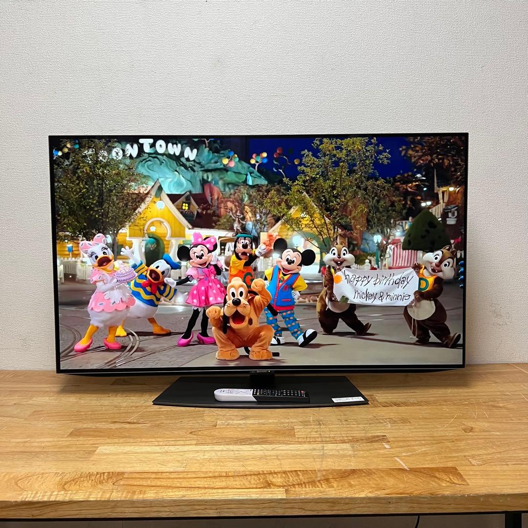 シャープ 48V型 4K有機ELテレビ AQUOS 4T-C48CQ1 アプリ○