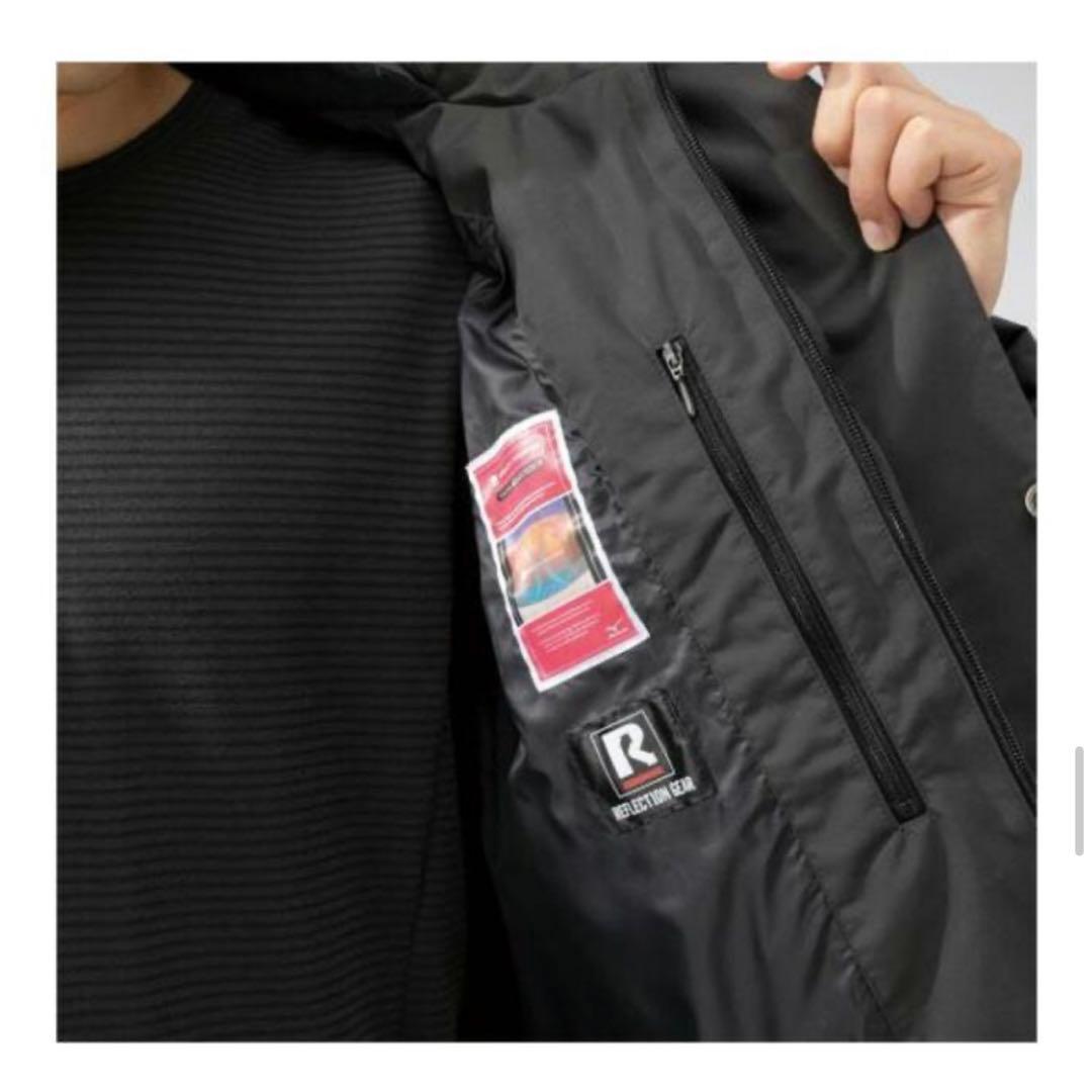 ミズノブレスサーモ リフレクションギアトラベルヘビーウェイトダウンジャケット M