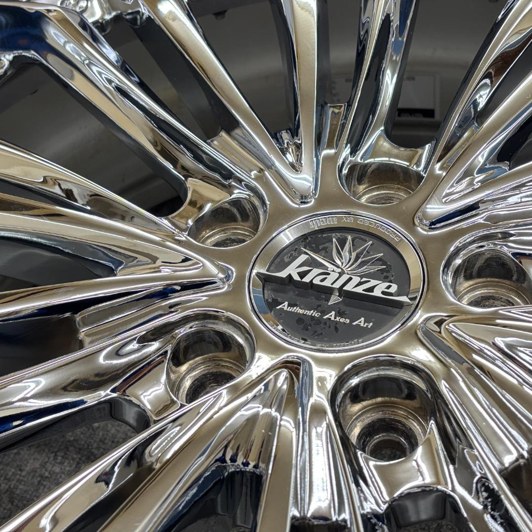 新品タイヤ付 weds クレンツェ フェルゼン アルファード ハリアー