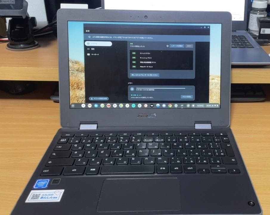 【値下げします！】美品・ASUS Chromebook Flip C214MA