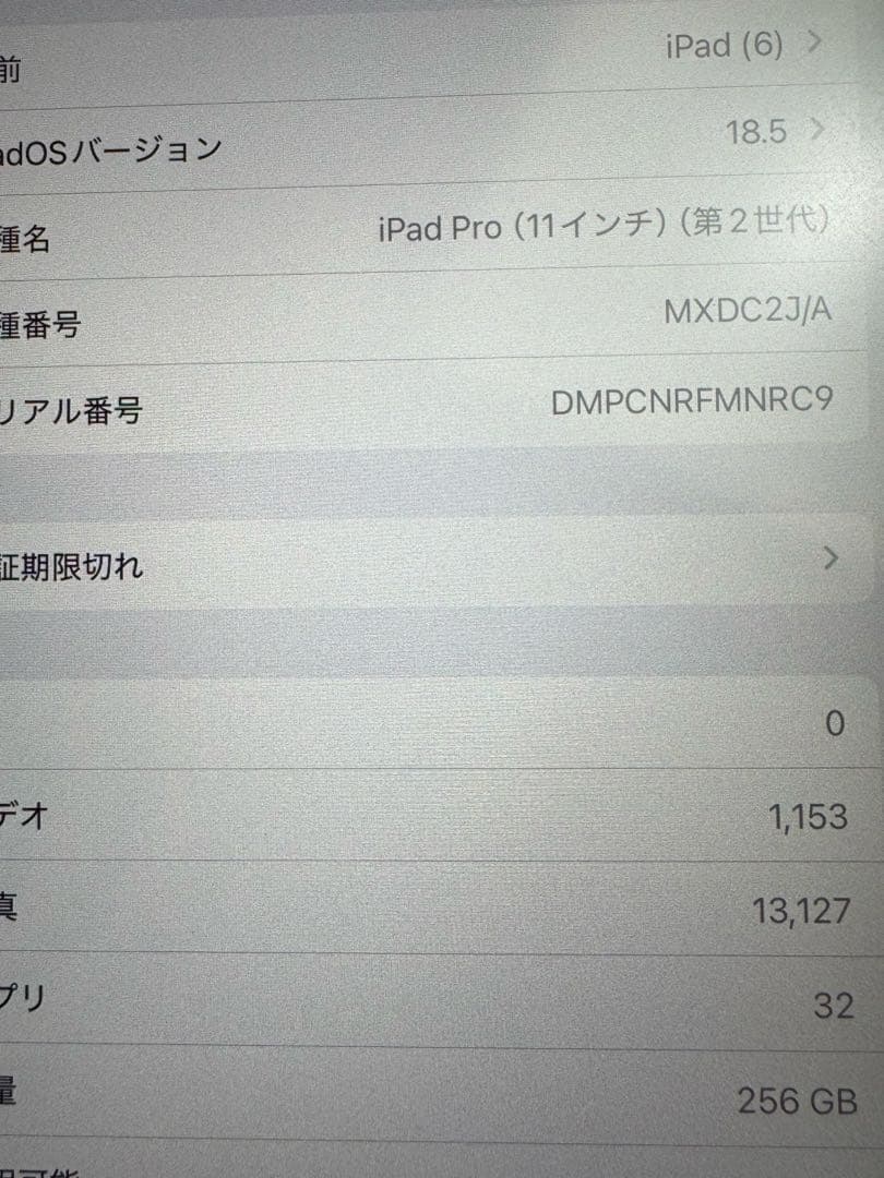 iPad Pro11 256G 第2世代 Apple Pencilラッキー様