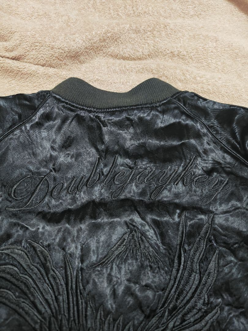 WJK スカジャン 2面用 日本限定 ワシ unisex レーヨン 富士山刺繍