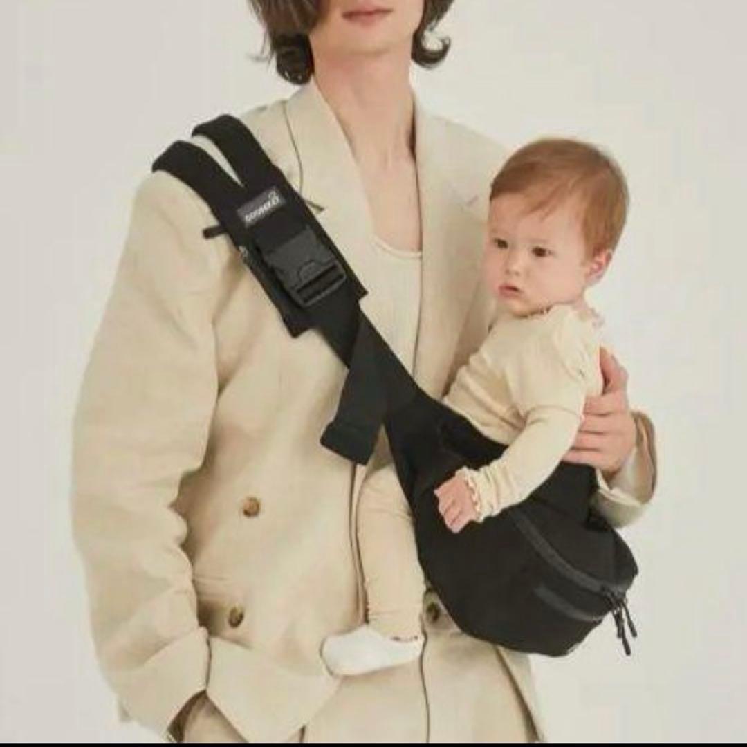 【新作】グスケット365抱っこ紐Plus ブラック