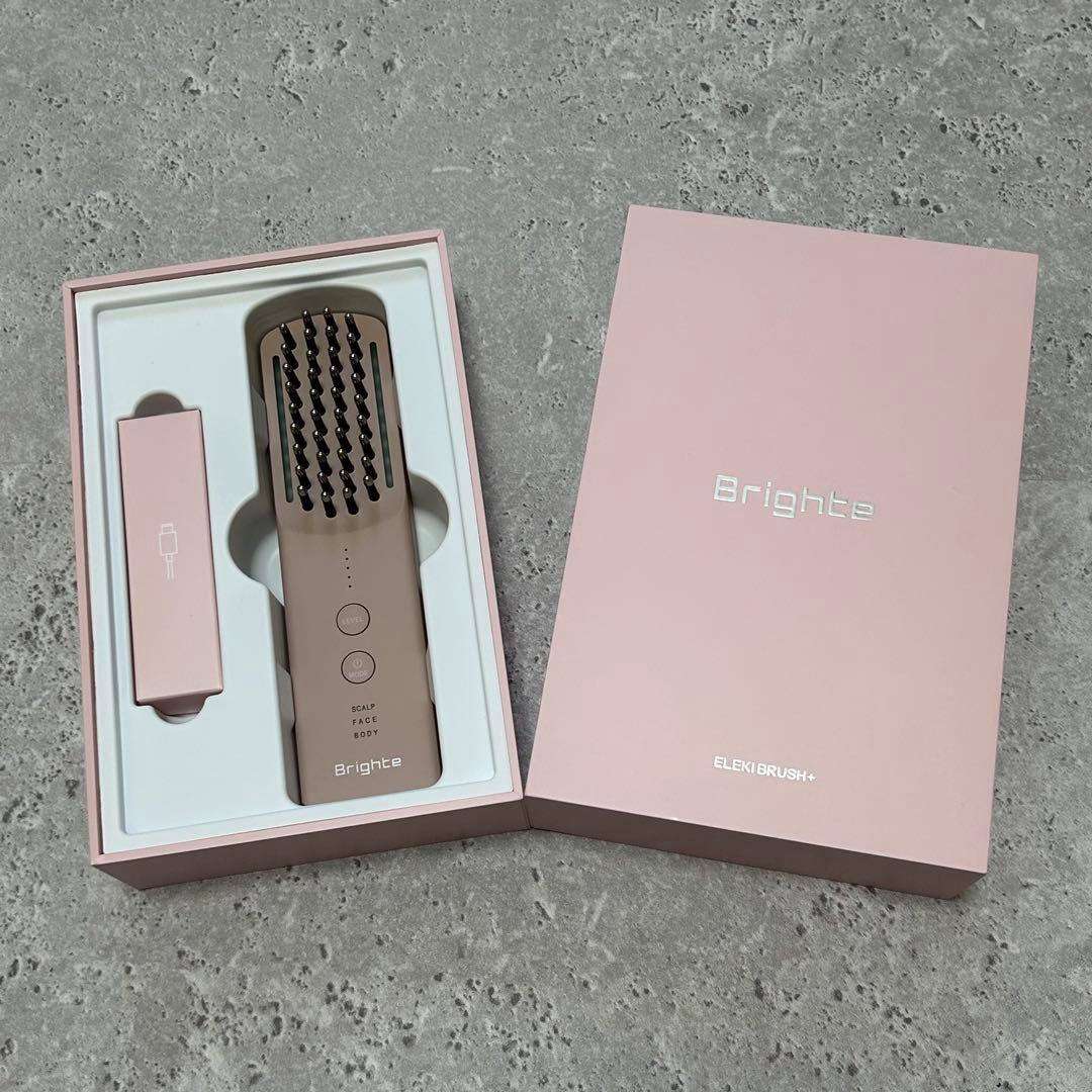 セール開催✨️【新品未使用】ブライト エレキブラシ＋ ピンク 美顔器