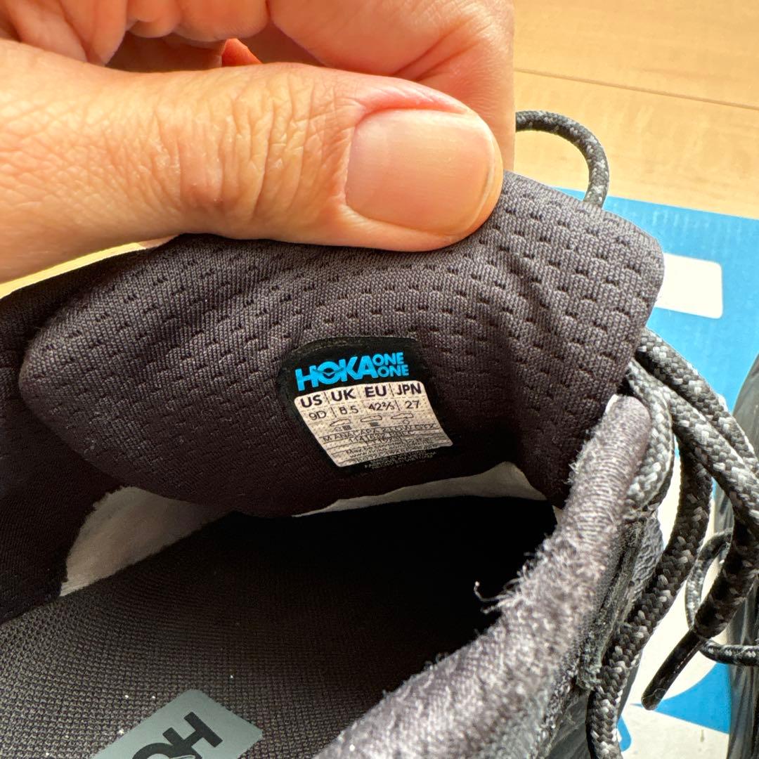 HOKA ANACAPA 2 LOW GTX ブラック 27cm