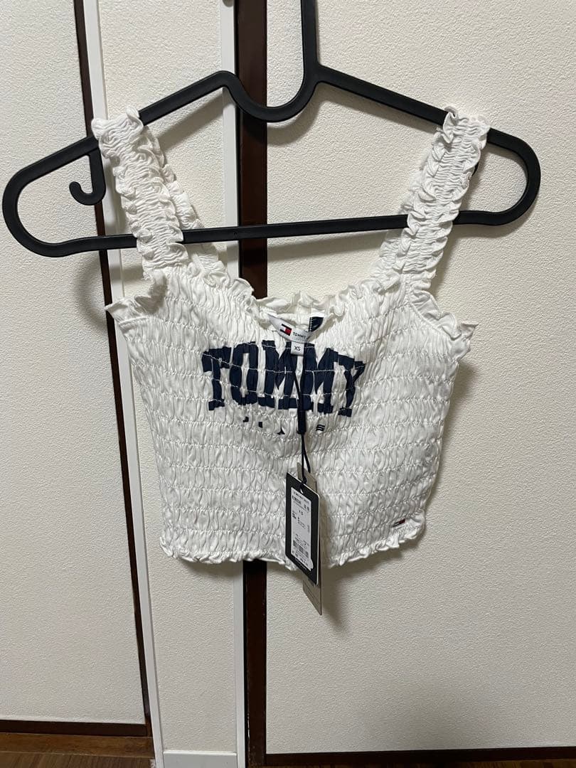 ウォニョン着用　スモックバーシティブラレット　ホワイト　XS 新品未使用タグ付き