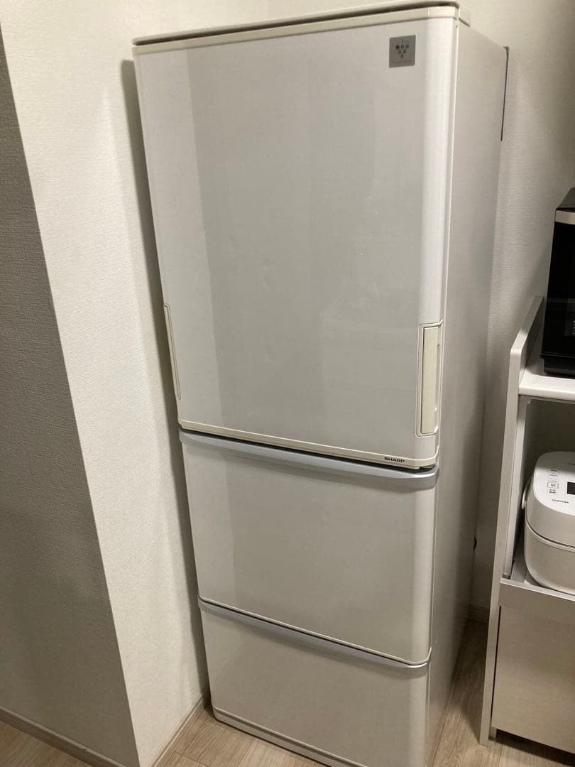 SHARP 両開き3ドア冷蔵庫