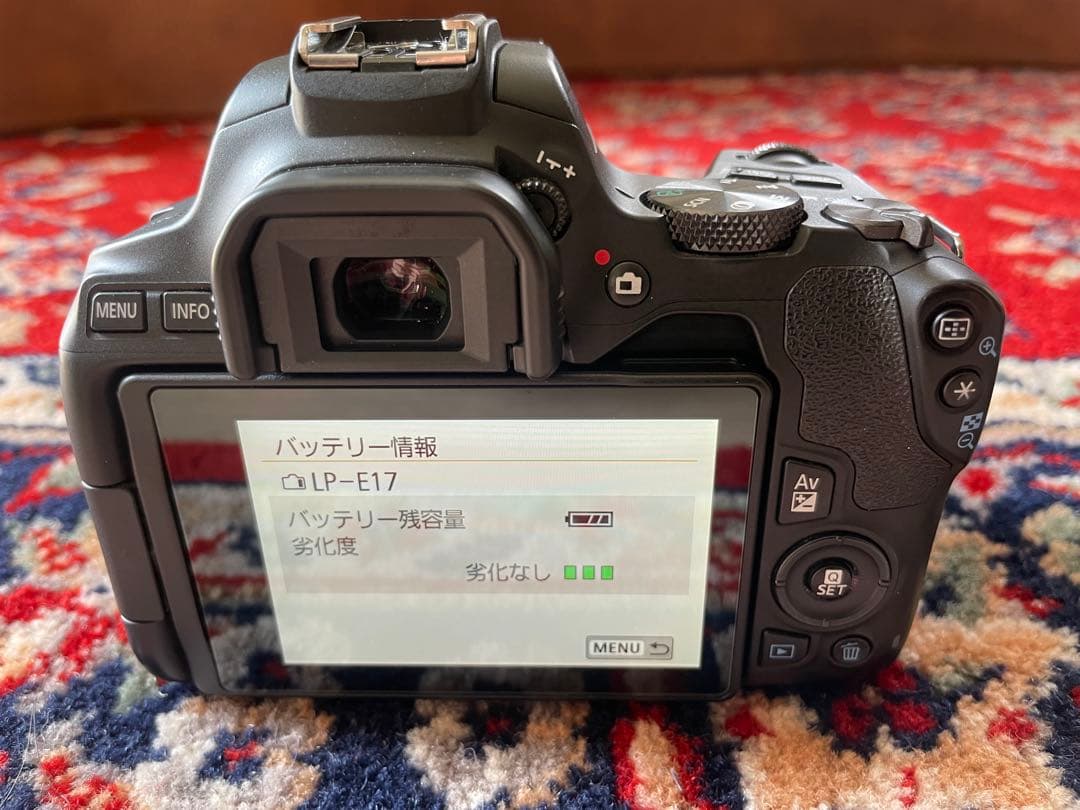 状態良い　キャノン EOS Kiss X10 マイク、予備バッテリーおまけ多数