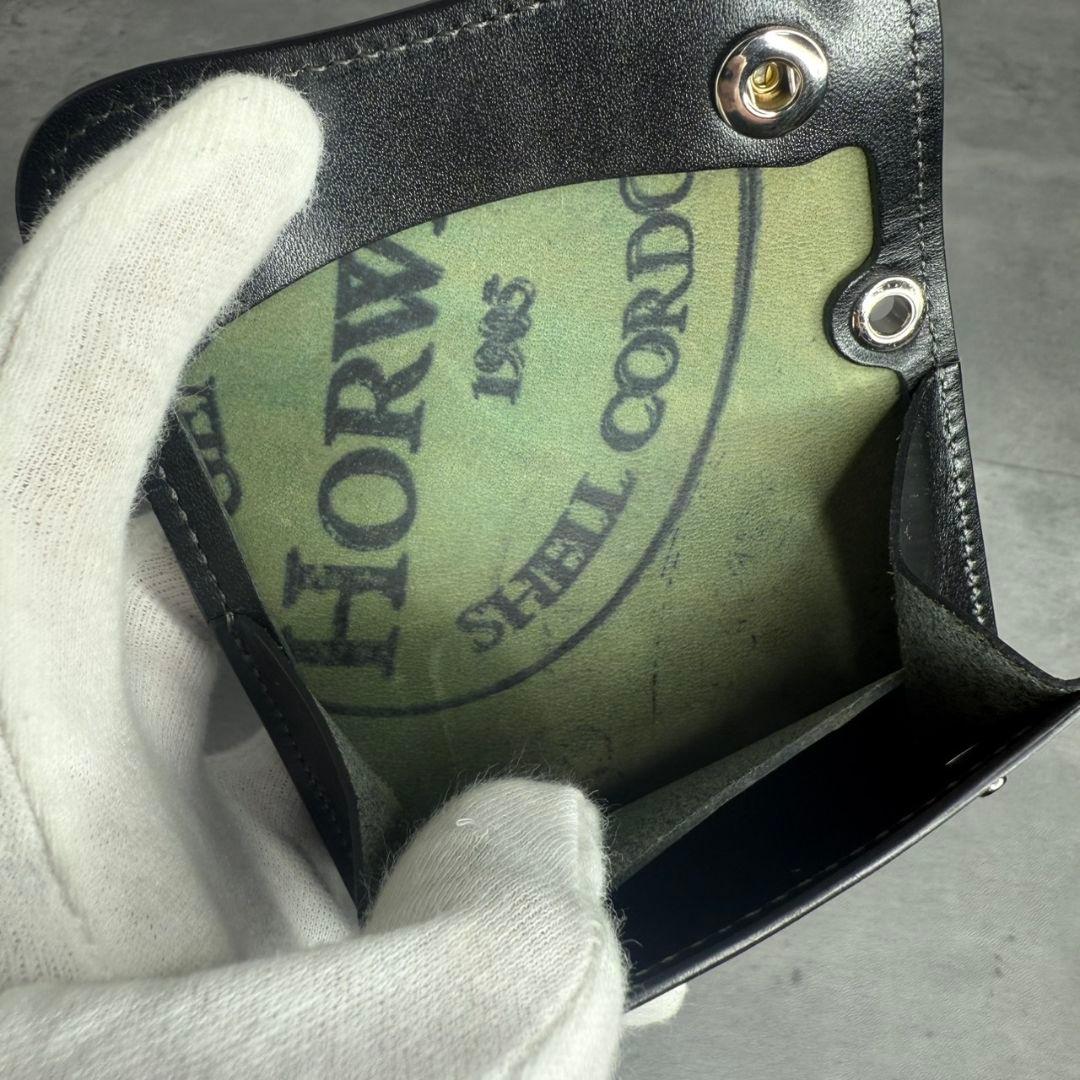 【入手困難】WILDSWANS タング シェルコードバン スタンプ ホーウィン