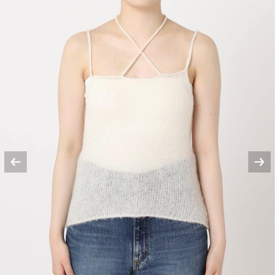 plage SHEER ALPACA キャミソール