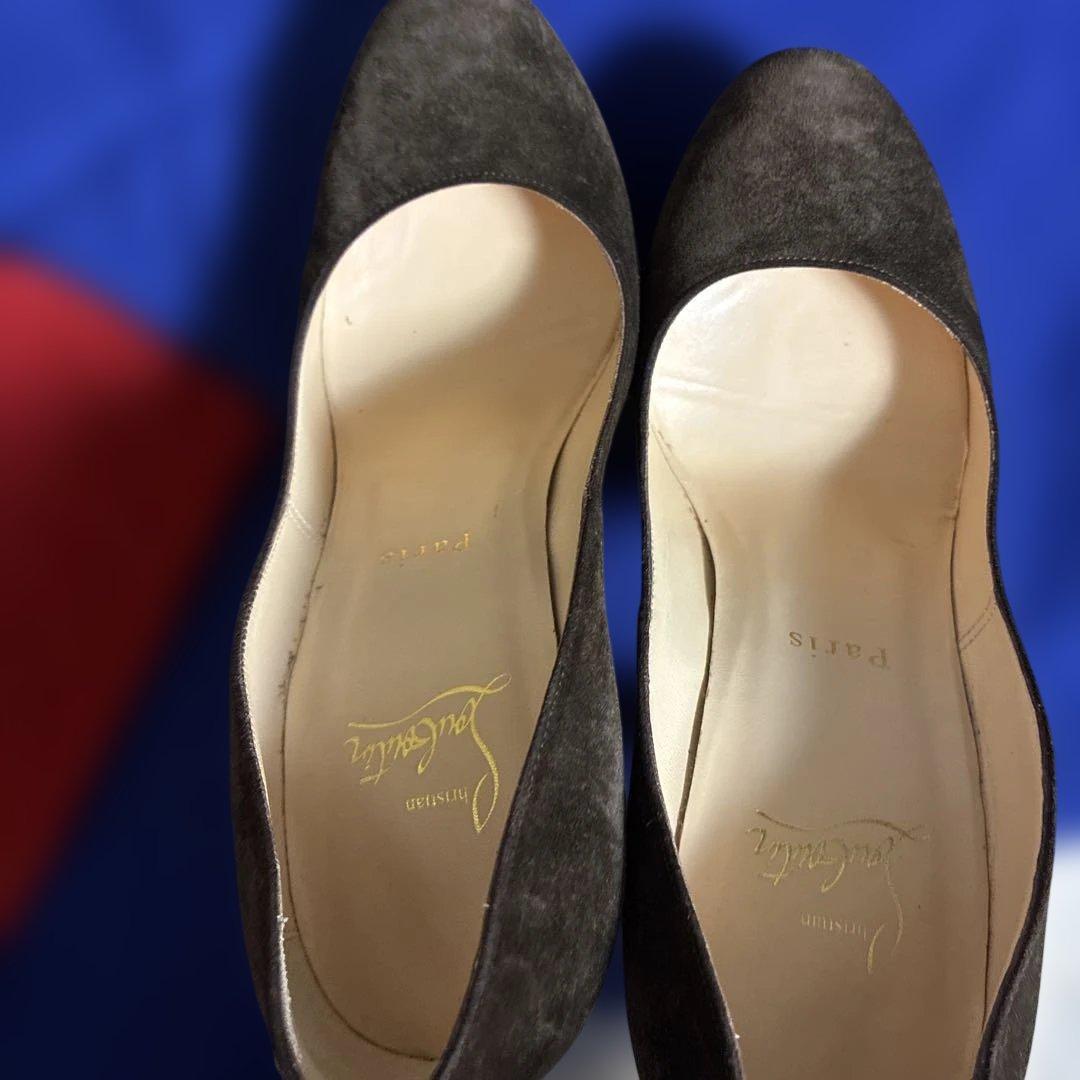 Christian Louboutin ハイヒールパンプス ブラウン