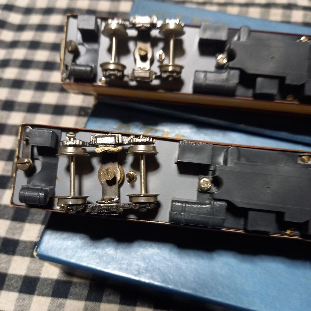 鉄道模型HOゲージ キハ82 1M カツミ模型店製品　塗装済キット組2両元箱有