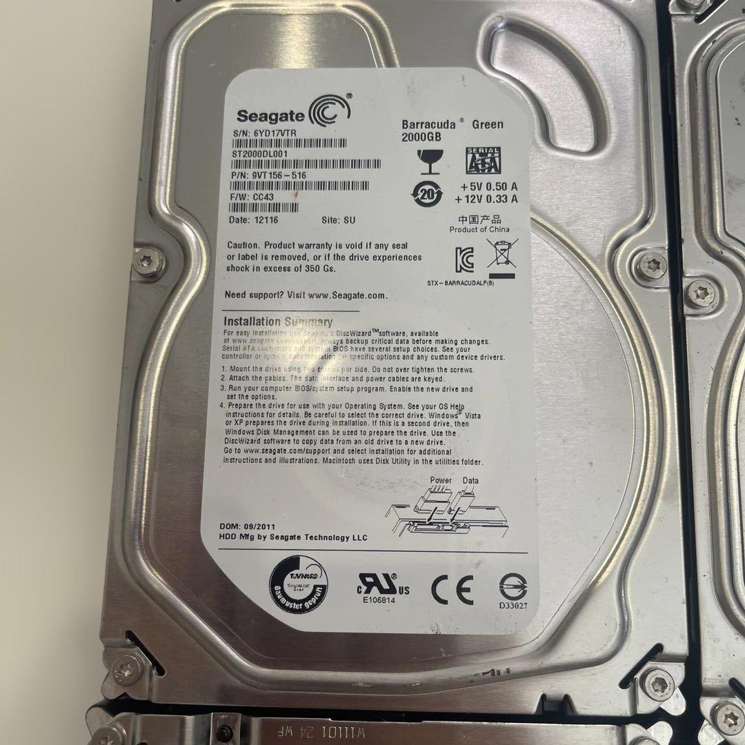 Seagate Barracuda HDDセット