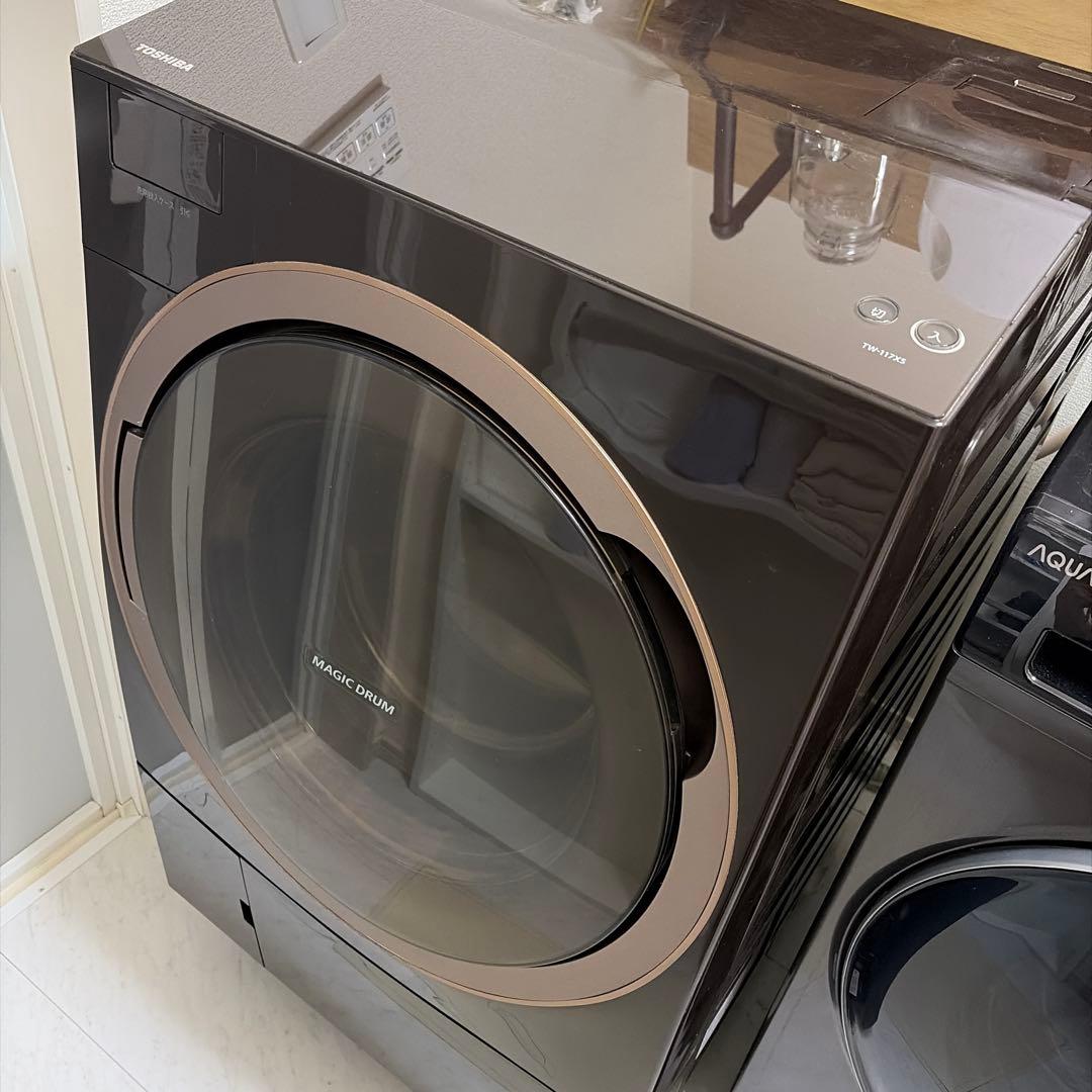 《《大幅値下げ》》東芝ドラム式洗濯乾燥機 11kg/2017年 TW-117X5