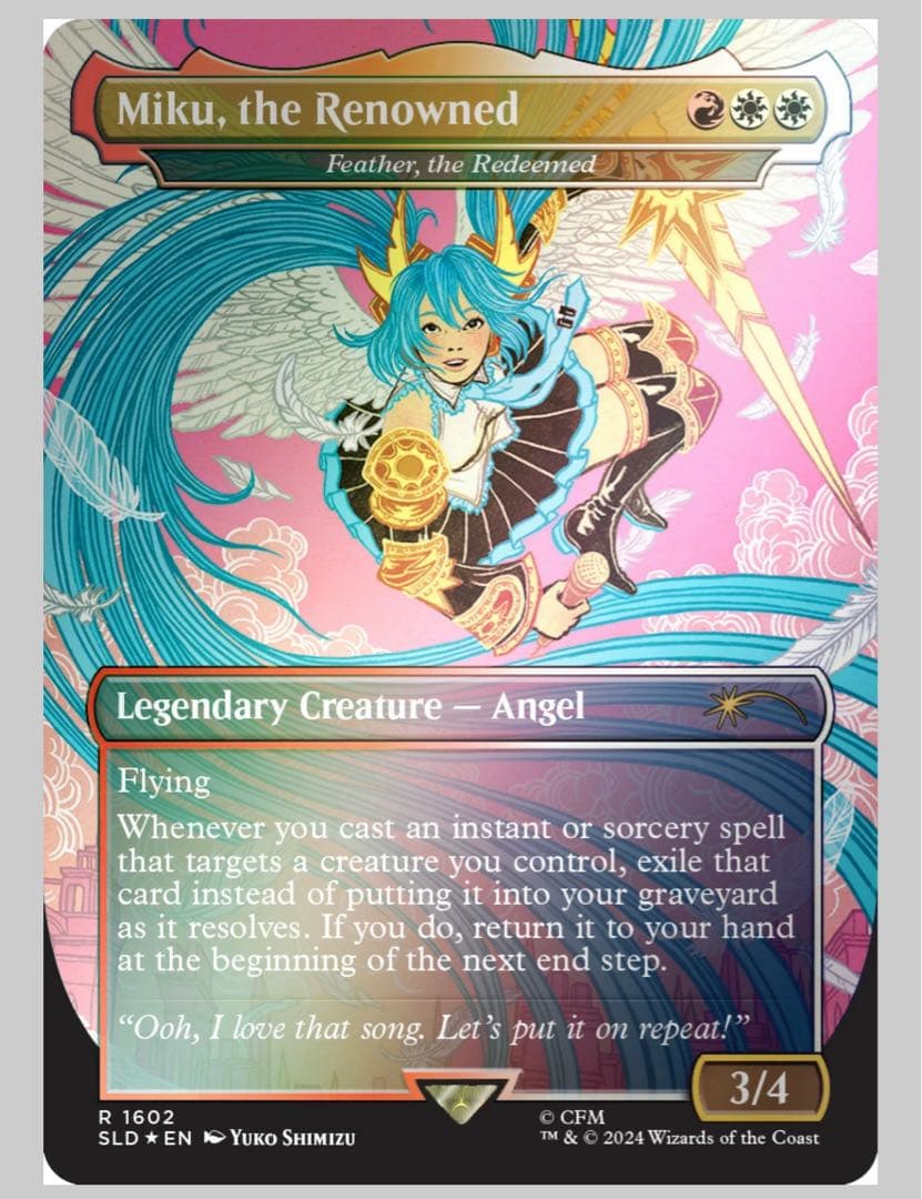 新品未開封 MTG Secret Lair 初音ミク 春 EN Foil