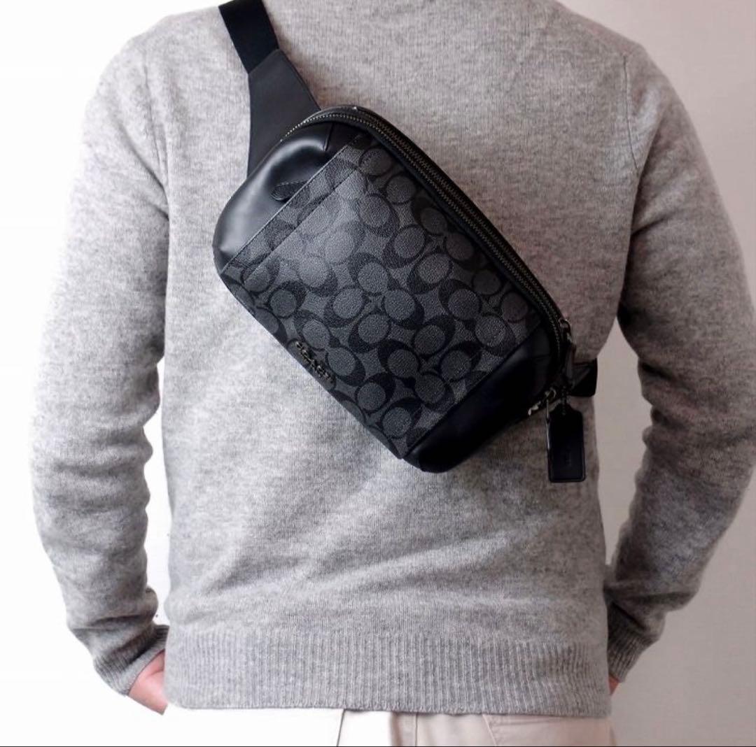 コーチ COACH バッグ メンズ ショルダーバッグ レザー