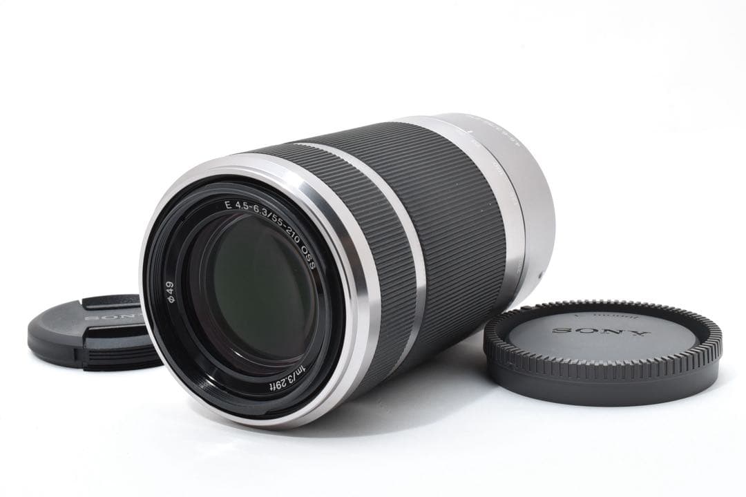 【美品】ソニー SONY SEL55210 望遠ズームレンズ 軽量コンパクト