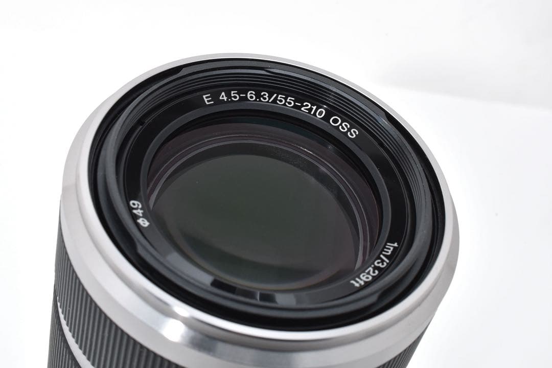 【美品】ソニー SONY SEL55210 望遠ズームレンズ 軽量コンパクト