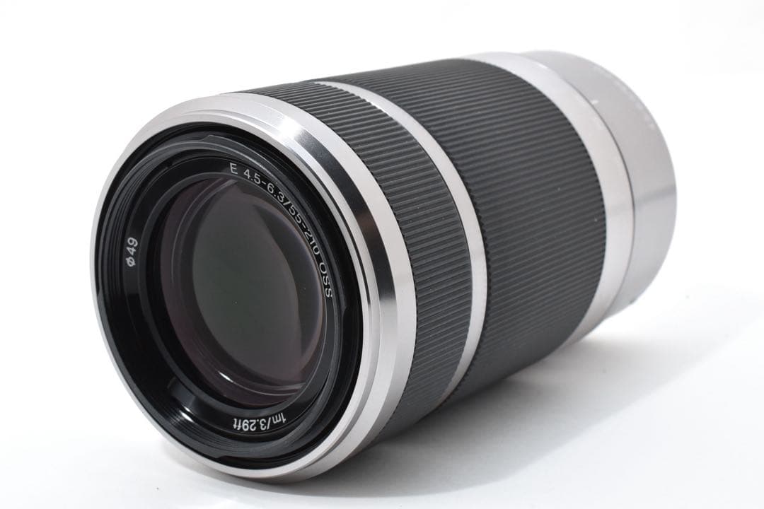 【美品】ソニー SONY SEL55210 望遠ズームレンズ 軽量コンパクト