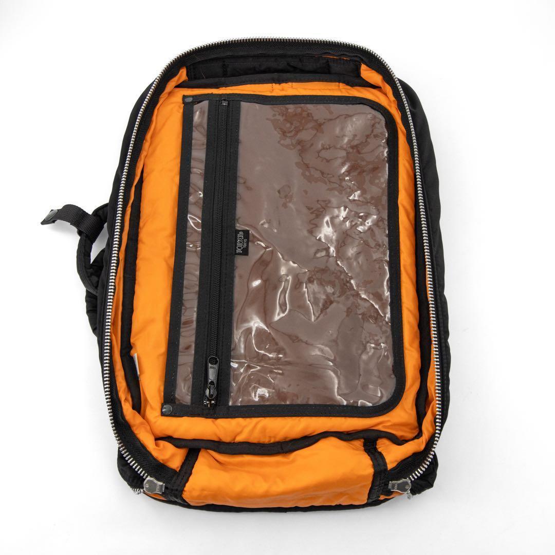 A051【ポーター／タンカー】ブリーフケース　ビジネスバッグ　ナイロン　ブラック