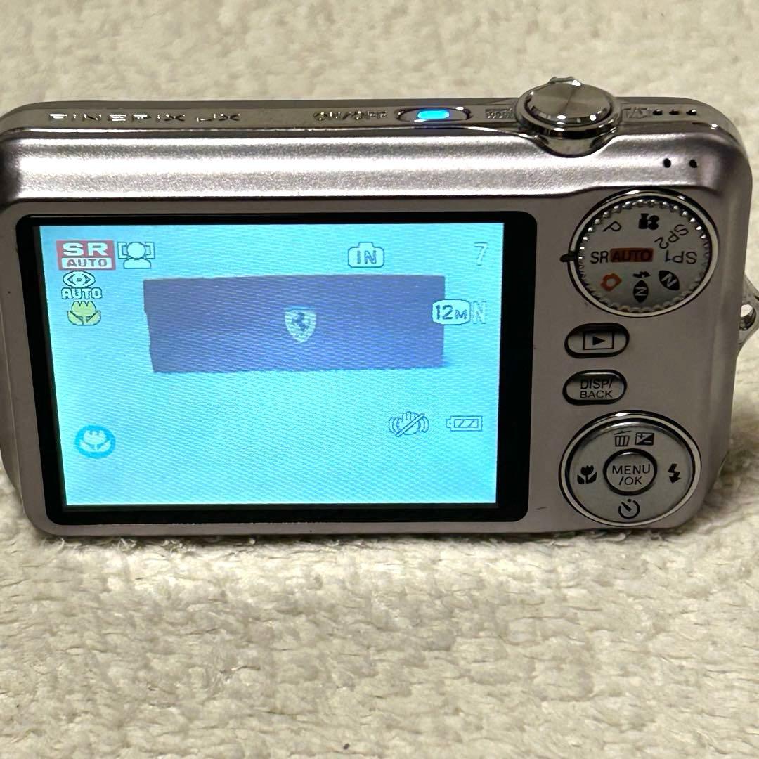 【美品 動作OK やや訳アリ】富士フイルム FinePix JX200 シルバー