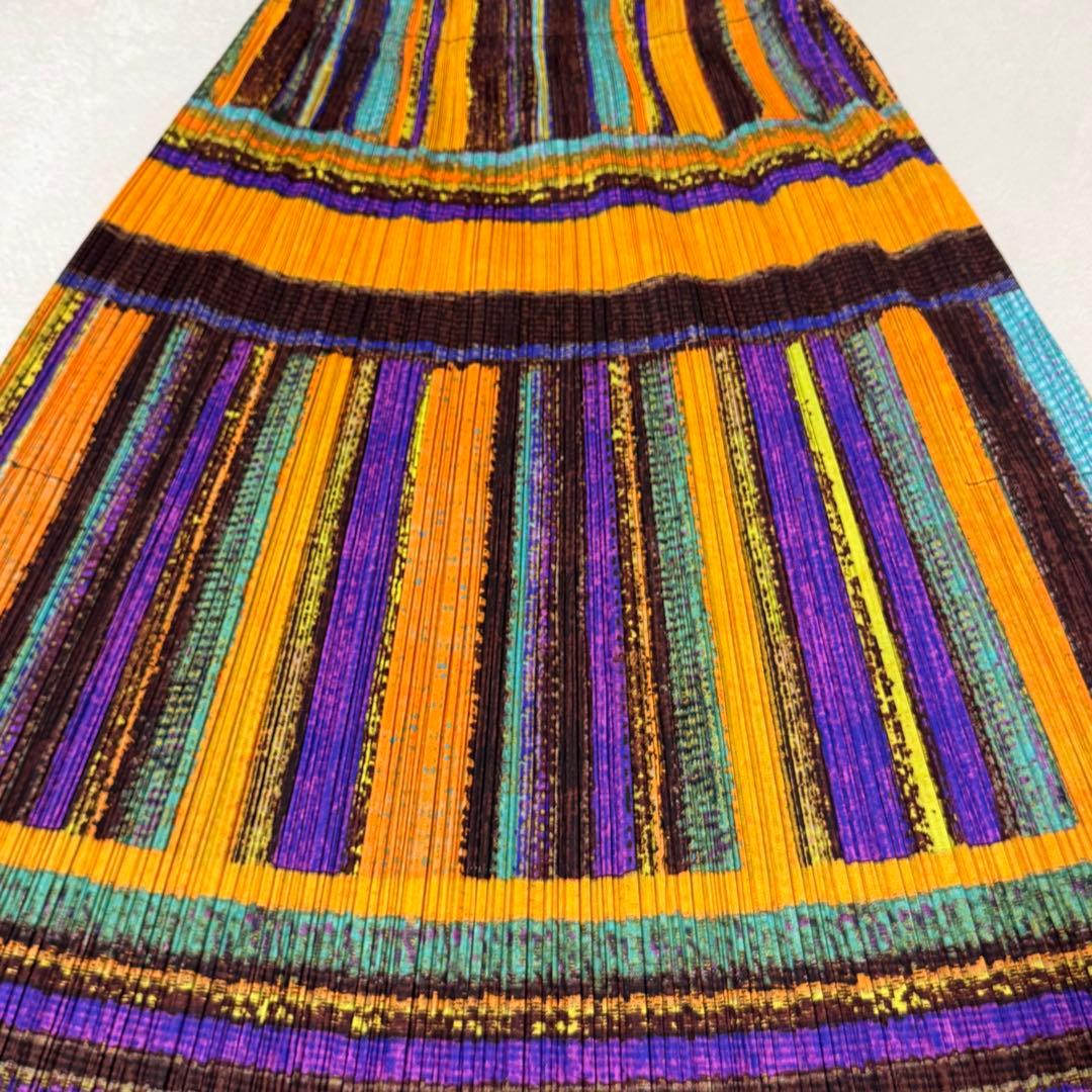 極美品✨PLEATS PLEASE XXLサイズ プリーツ　ロングスカート