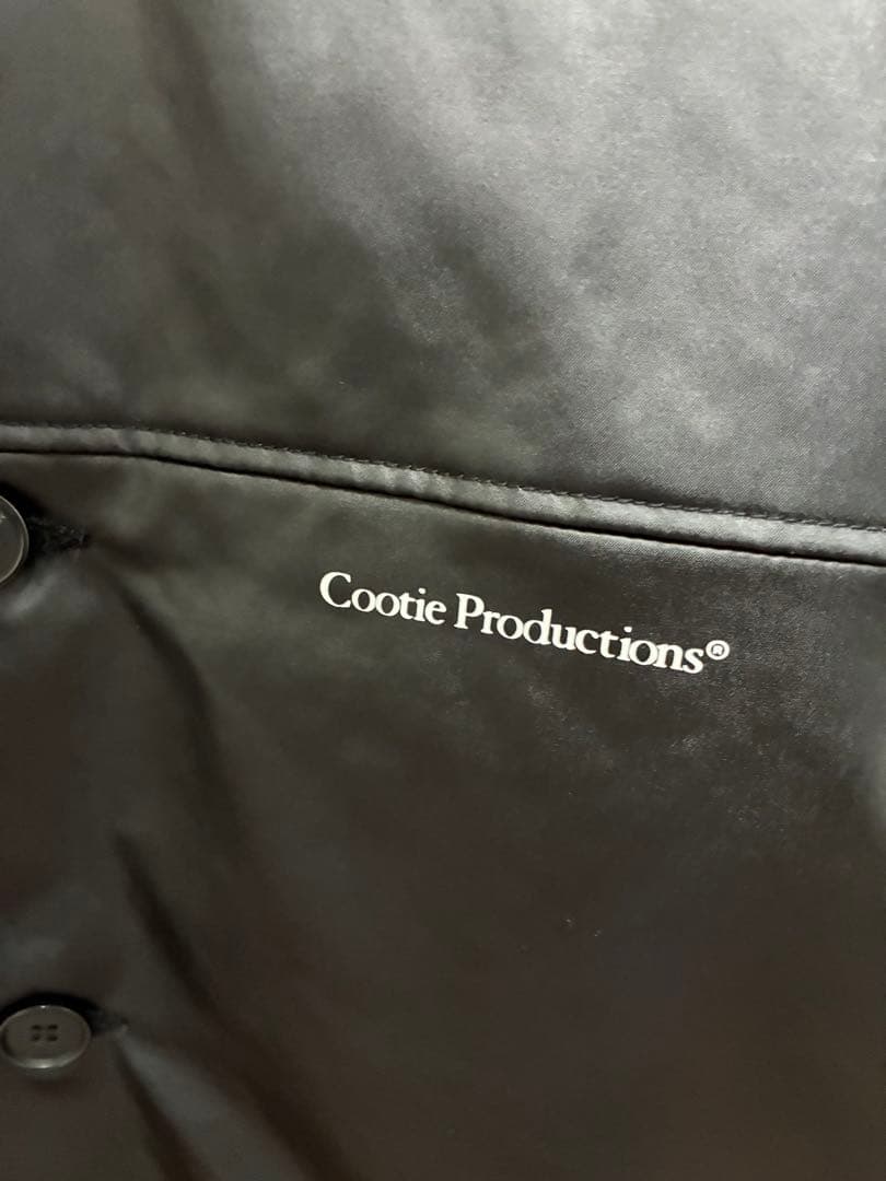 新作 COOTIE Damp Coated Satin Car Coat コート