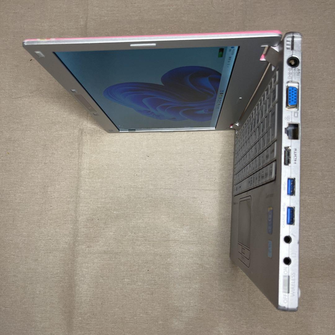 B-96/世界で1台ハンドメイド商品/かわいいピンク/SSD/i5/4GBメモリ