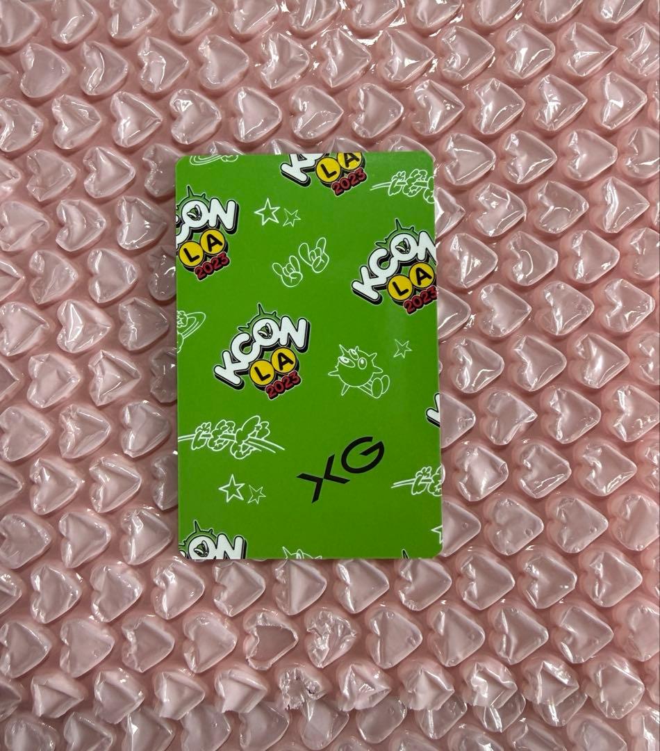 XG 2023 KCON LA 限定 MAYA マヤ 特典 トレカ 公式品