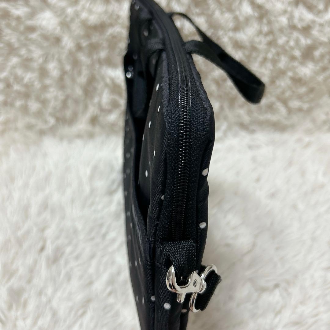 新品未使用　レスポートサック　PCバッグ　タブレットケース　ドット　PCケース