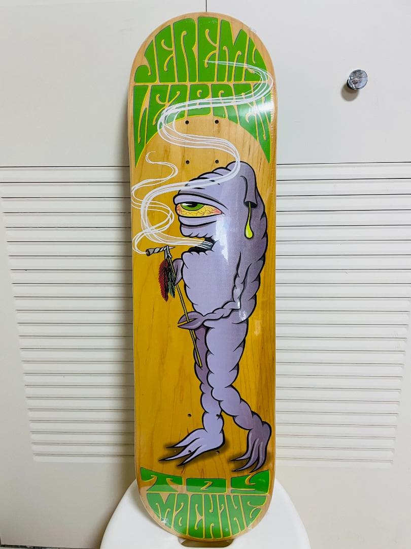 台湾製無地黒デッキテープ付き TOY MACHINEトイマシーン8.25デッキ