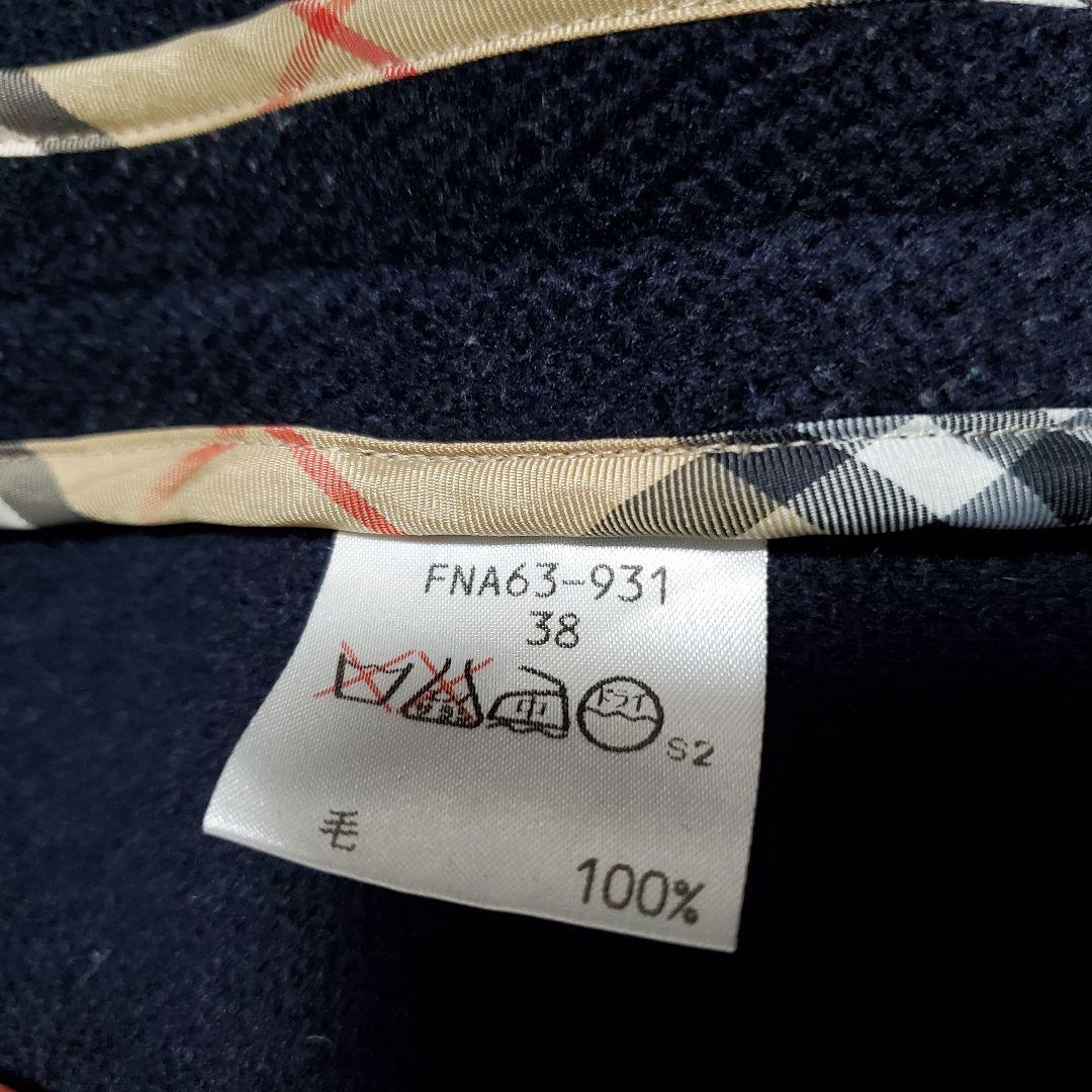 BURBERRYS　ダッフルコート　ノバチェック　フード　ダークネイビーゆっか様