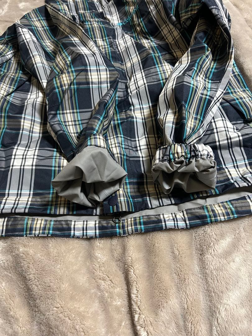 00s Columbia チェック マウンテンパーカshell jacket